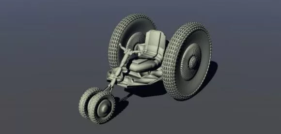 Tricycle Concept 3d model