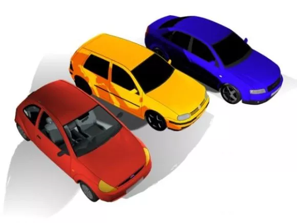 Car Vehicle Set 3d model Car Vehicle Set 3d model