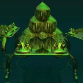 Thorn Jade Chair 3d model