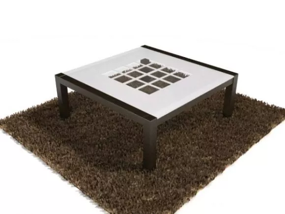Table Frame Style 3d model