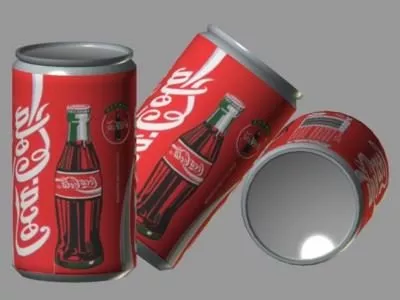 Cocacola Cans 3d model Cocacola Cans 3d model