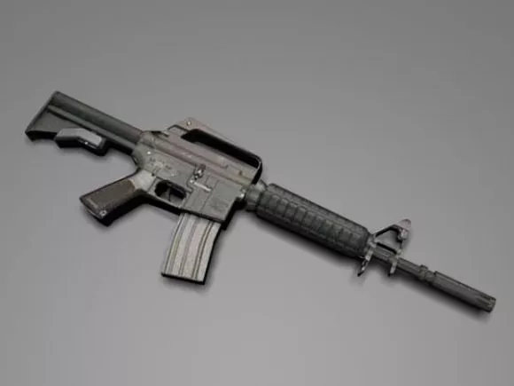 Gun Mwr Usp45 3d model