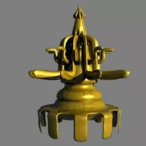 Iron Conical Equipment 3d model