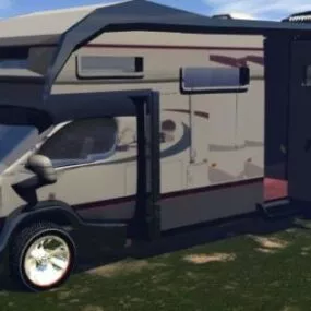 Rv Truck Modern Vehicle 3d model