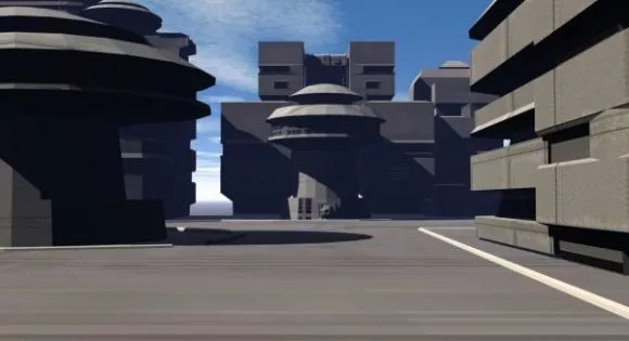 Scifi Lab 3d model