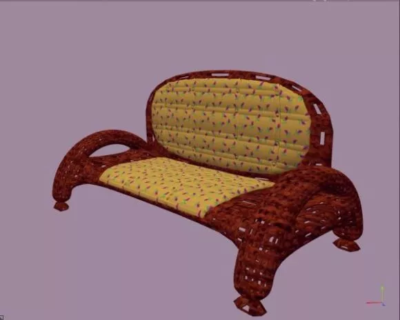 High Chair For Bar 3d model