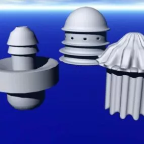 Dome Shape Group 3d model