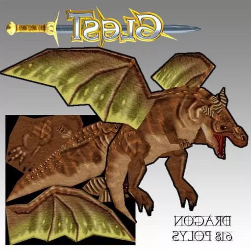Dragon Game Character 3d model Dragon Game Character 3d model