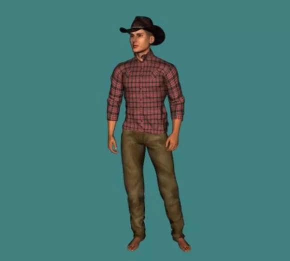Mario Game Character 3d model