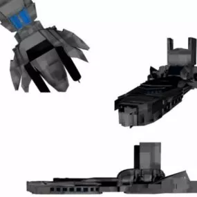 Spaceship Battle Cruiser 3d model