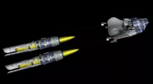 Hyper Delta Spacecraft 3d model
