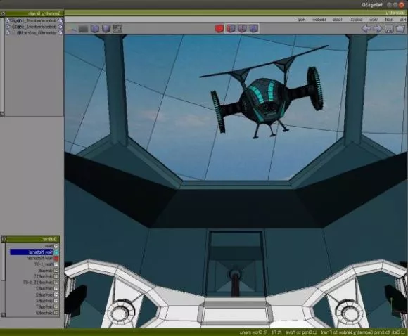 Space Aircraft Flying Craft 3d model Space Aircraft Flying Craft 3d model
