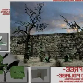 Foliage Landscape 3d model
