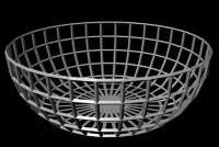 Lemons On Round Tray 3d model