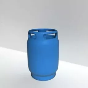 Rustic Gas Tank 3d model