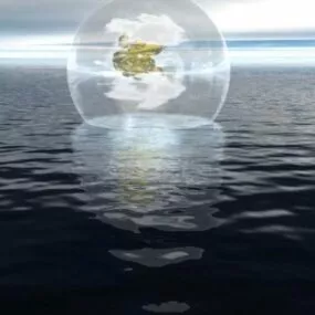 Genesis Ocean Landscape 3d model