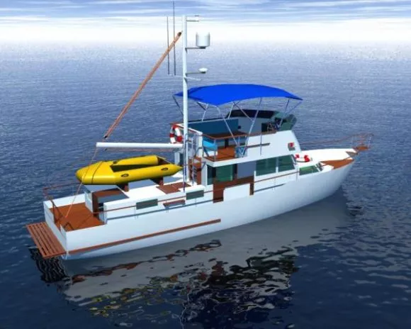 Fast Speed Boat 3d model