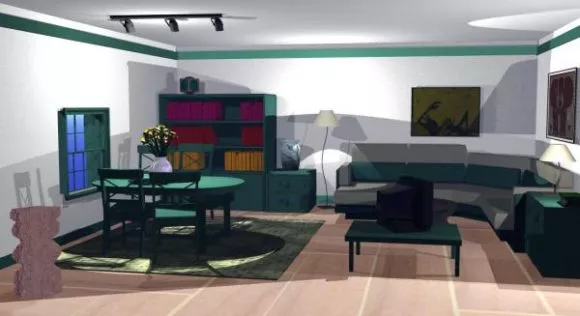 Control Multimedia Room 3d model