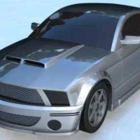 Sports Car Gt 500 3d model