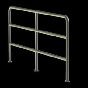 Industrial Handrail 3d model