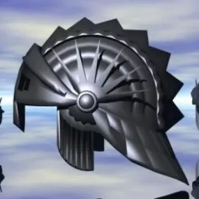 Warrior Helmet 3d model
