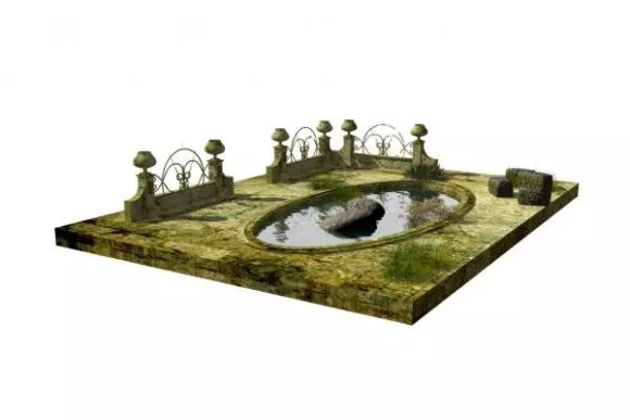 Headquarter Castle Building 3d model