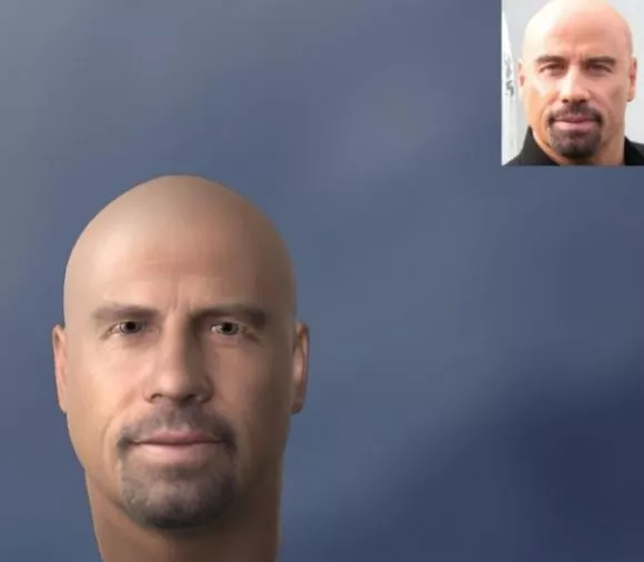 Man Character Is Talking Pose 3d model