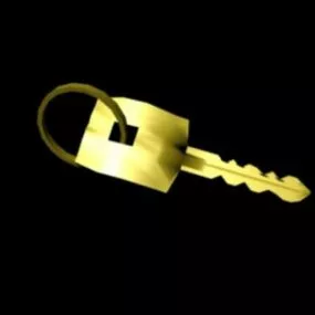 Key Household Accessories 3d model