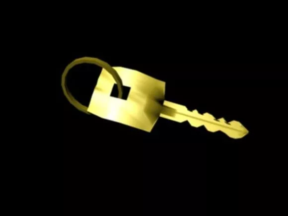 Various Lock Key Set 3d model