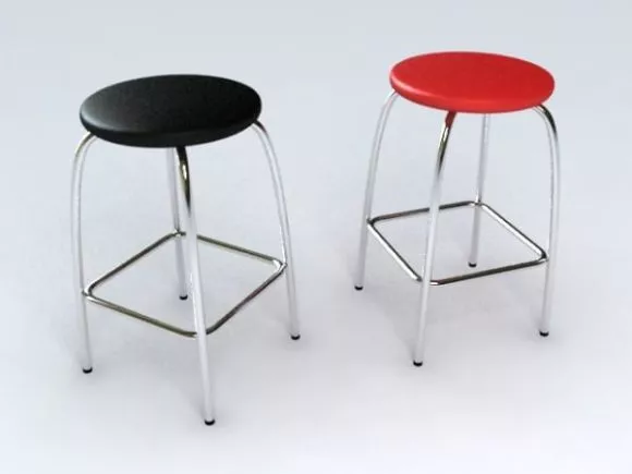 Simple Folding Chair 3d model