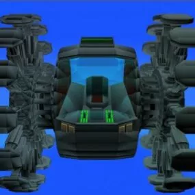 Scifi Explorer Robot 3d model