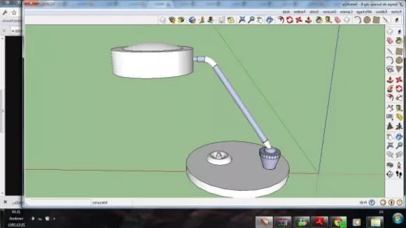 Indoor Floor Lamp 3d model