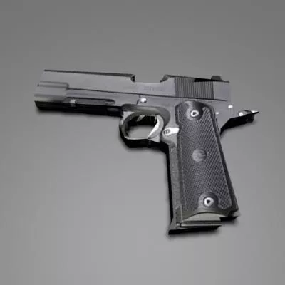 Gaming Pistol Gun 3d model Gaming Pistol Gun 3d model