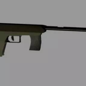 Modern Machine Gun Concept 3d model