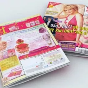 Fashion Magazine Newspapers 3d model