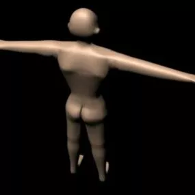 Man Low Poly 3d model