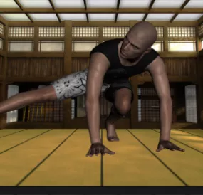 Sport Dancing Man Character 3d model