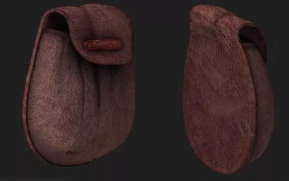 Old Medicine Pouch 3d model Old Medicine Pouch 3d model