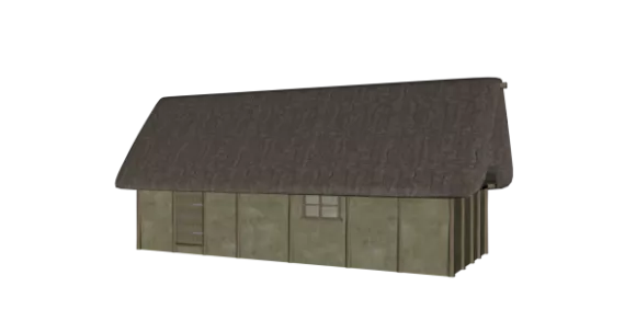 Market Center Complex Building 3d model