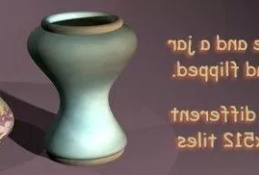 Blue Porcelain Jar 3d model