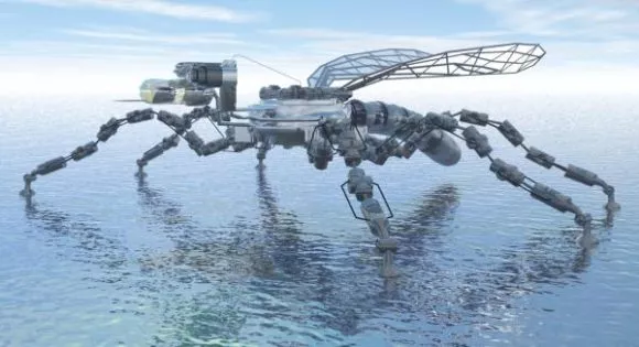 Locust Scifi Drone 3d model