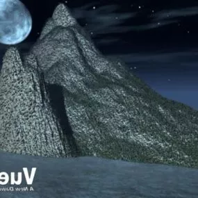 Mountain Forest 3d model