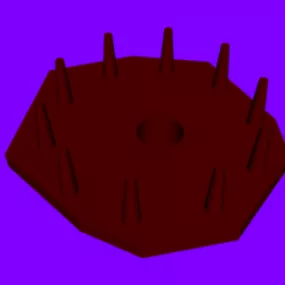 Mousetrap Game Pad 3d model