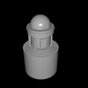 Myst Tube Engine Equipment 3d model