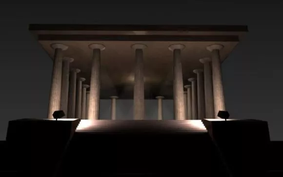 Temple Of Sucuriju Ancient Building 3d model