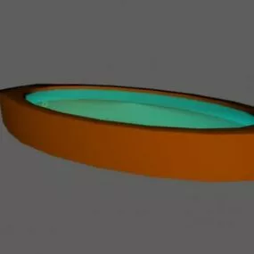 Pool Tub 3d model