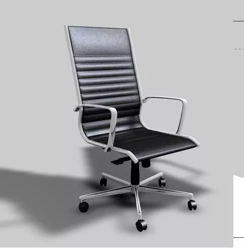 Classroom Chair With Table 3d model