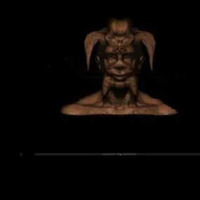 Old Alien Character 3d model