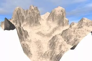 Moon Terrain 3d model