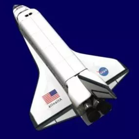 Nasa Space Shuttle Spaceship 3d model